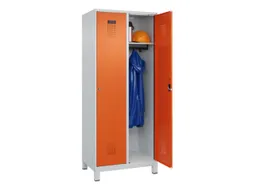locker,HxBxD 1950x800x500mm,2vak,vak B 400mm,cil.-slot,voeten