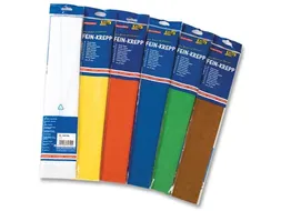 Crêpepapier 10st 50cmx2,5m Assorti