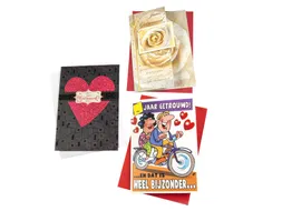Wenskaart Paperclip huwelijksjubileum navulset à 6 stuks