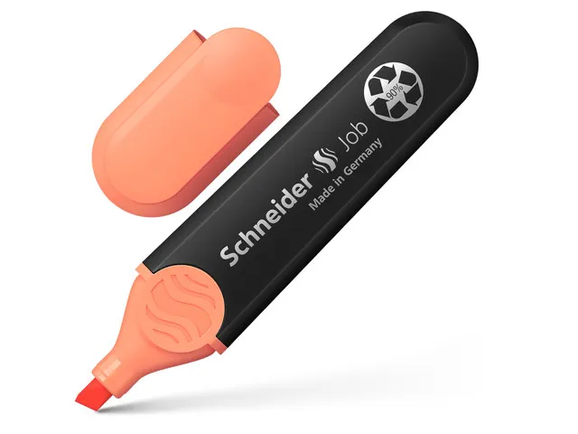 Markeerstift Schneider Job pastel kleur perzik