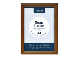 Easy-Click Kliklijst Europel A4 25mm aluminium Houtlook - 7