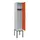 locker,HxBxD 2120x400x500mm,1vak,vak B 400mm,draaigrendel