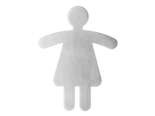 Pictogram Pico Symbool WC Dames RVS - 1