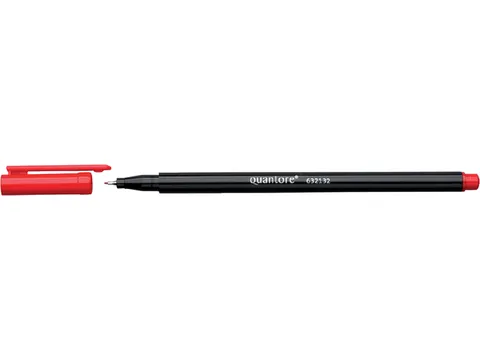 Quantore Fineliner rond 0.4mm Rood