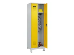 locker,HxBxD 1950x600x500mm,2vak,vak B 300mm,cil.-slot,voeten