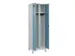 locker voor scheiding van kleding,HxBxD 1950x600x500mm,2vak