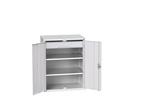 universele kast,HxBxD 1000x800x550mm,2xStalen bodem,1lade(n)