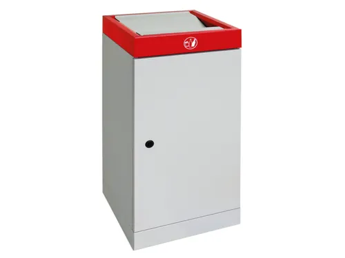 afvalbak,niet-brandbaar,70l,HxBxD 850x400x300mm,binnenbak staal