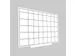 Whiteboard Rocada Skinplanner 75x115cm wit gelakt