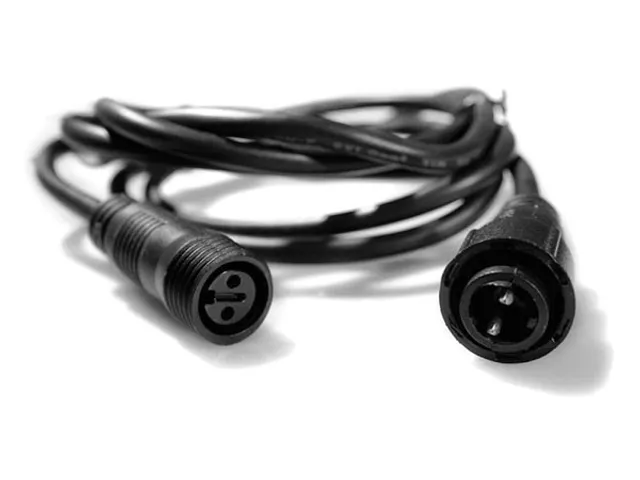 Simply-Connect PRO Line - Verlengsnoer - 2m - Zwart - 230 V