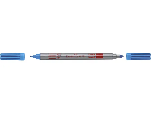 viltstiften Faber-Castell Duo etui met 10 stuks