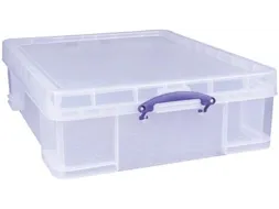 Opbergbox Transparant 70 Liter