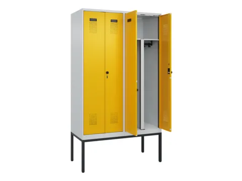 PBM-locker,HxBxD 2120x1200x500mm,4vak,vak B 300mm,draaigrendel