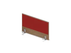 opzetpaneel bureau aanbouw zijkant NT-cherry BN4011-rood 800mm