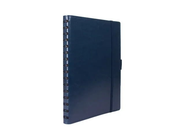 Notitieboek Multo Hannibal A5 roomwit papier 55 vel 120 grams blauw ku