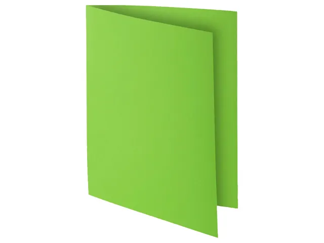 Pak van 10 dossiermappen ROCK''S 220 - 24x32cm-Groen