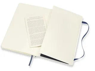 Notitieboek Moleskine large 130x210mm lijn soft cover sapphire blue - 5