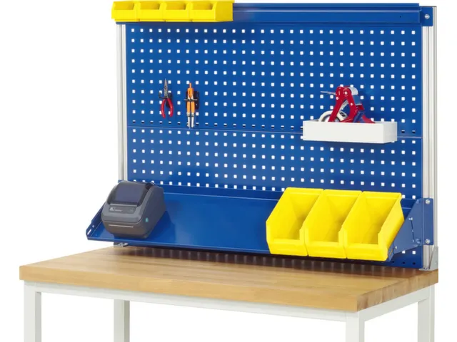 opbouwelement,v. werkbank,HxBxD 900x1250x350mm,draagverm. 100kg,staal