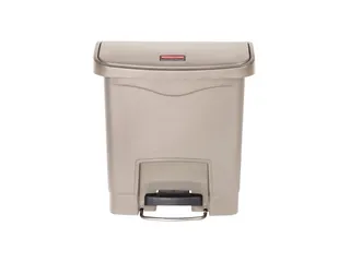 Slim Jim Step On Container Front Step Kunststof 15 Liter Beige - 2