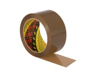 Verpakkingstape Scotch 371 50mmx66m bruin PP 6 rollen