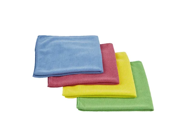 Chiffon microfibre Scotch-Brite Essential 360x360mm jaune 10 pièces