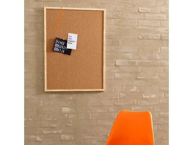 Prikbord Naga 80 x 60 cm Kurk