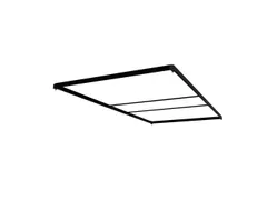 FlexFrame Modulair systeem Dak 120x250cm Zwart frame