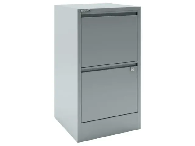 hangmappenkast HxBxD 672x413x400mm 2hangmappenframes zilver