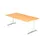 In hoogte verstelbaar bureau,HxBxD 680-850x2000x1000mm,blad beuken
