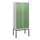 locker,HxBxD 1950x800x500mm,2vak,vak B 400mm,cil.-slot,voetonderstel