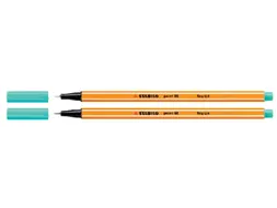 Fineliner STABILO point 88/51 0.4mm turquoise blauw