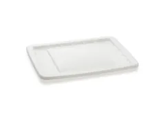 Deksel Voor Hoekige Opslagbak 400 Liter Wit