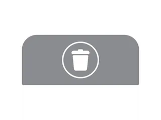 Configure Recyclingstation Paneel Rest FR 57 liter - 1
