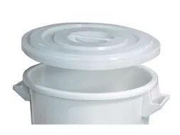 OUTLET Deksel Voor Ton 50 Liter Wit