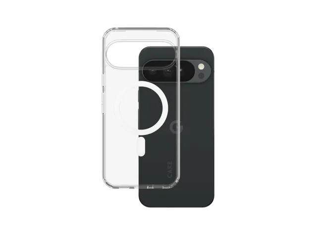 PanzerGlass CARE by Urban Combat Case Transparent w. White Qi Go