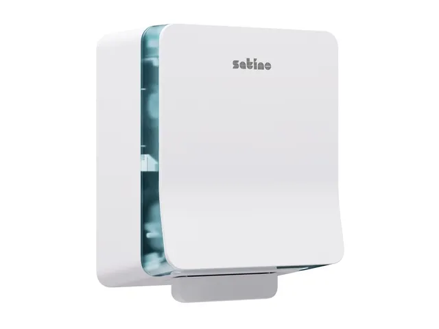 Handdoekroldispenser Satino SYS1 Hyginity wit 333418