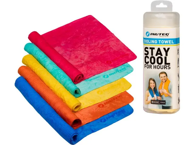 Inuteq Body Cooling handdoek 78x33cm Geel
