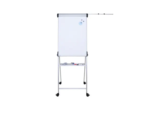 Verrijdbare flipover MAULpro Vierpoot Gelakt staal