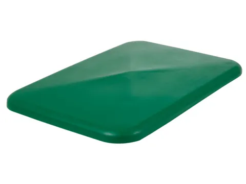 Deksel Voor Verrijdbare Rechthoekige Bak 340 Liter Groen