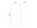 locker voor scheiding van kleding,HxBxD 1850x800x500mm,2vak