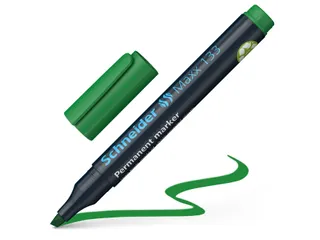 Permanent marker Schneider Maxx 133 schuin 1-4mm assorti 4 stuks - 2