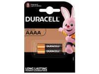 Batterij Duracell Ultra 2x AAAA Alkaline 1.5V
