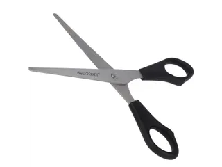 Kantoorschaar Westcott 155mm met kunststof grip rvs - 7
