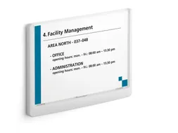 Durable Deurbordje CLICK SIGN A5 liggend Wit
