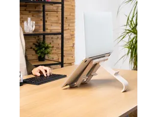 RGOTPW Treepod laptop- en tabletstandaard biobased Wit - 10