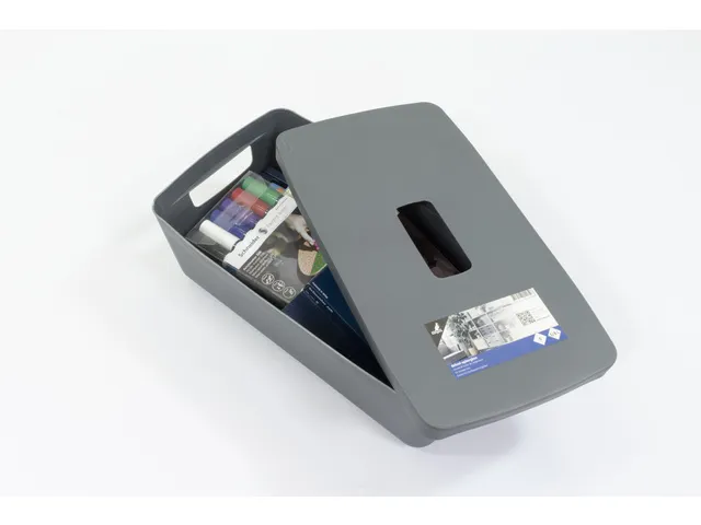 Couvercle Kangaro S PP anthracite pour boîte de rangement de 5/8 litr
