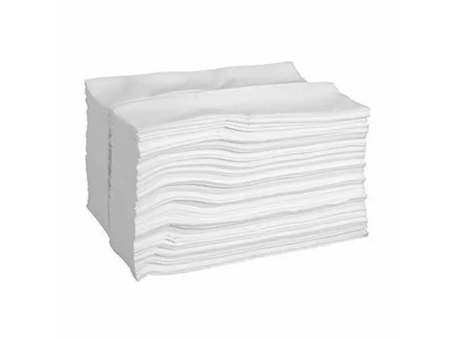 Chiffon de nettoyage Wypall X60 6035 Hydroknit 42,6x31,7cm Blanc