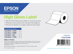 Epson High Gloss Label 7113755 102x152mm