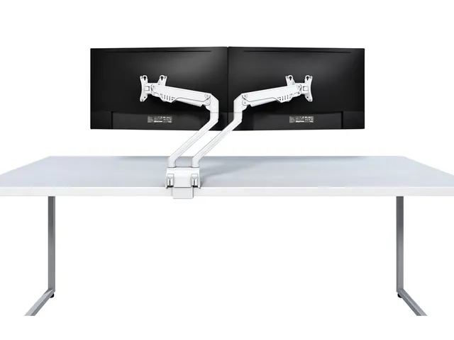 Monitorarm FPMA-D750D 2 schermen 10-32 inch Wit