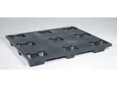 Kunststof Stapelpallet Pe 145x1000x1200mm Draagverm. 4000kg 9 Poten
